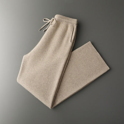 Men's New Cashmere Pants Square Meters Thickening Wide Leg Pants