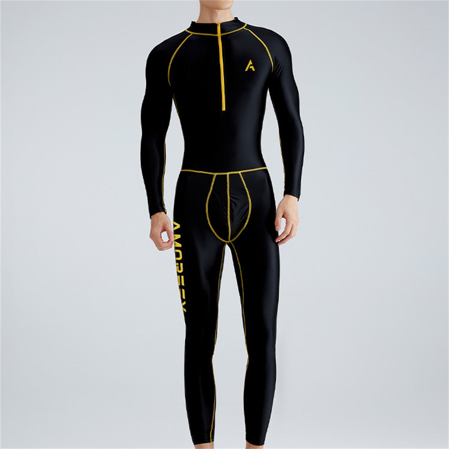 Solid Color Front Zipper Long Sleeve Nine Minute Pants Versatile Juice