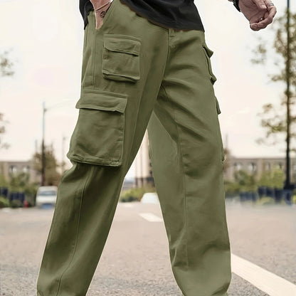 Overalls Casual Sports Pants Loose Men And Women Long