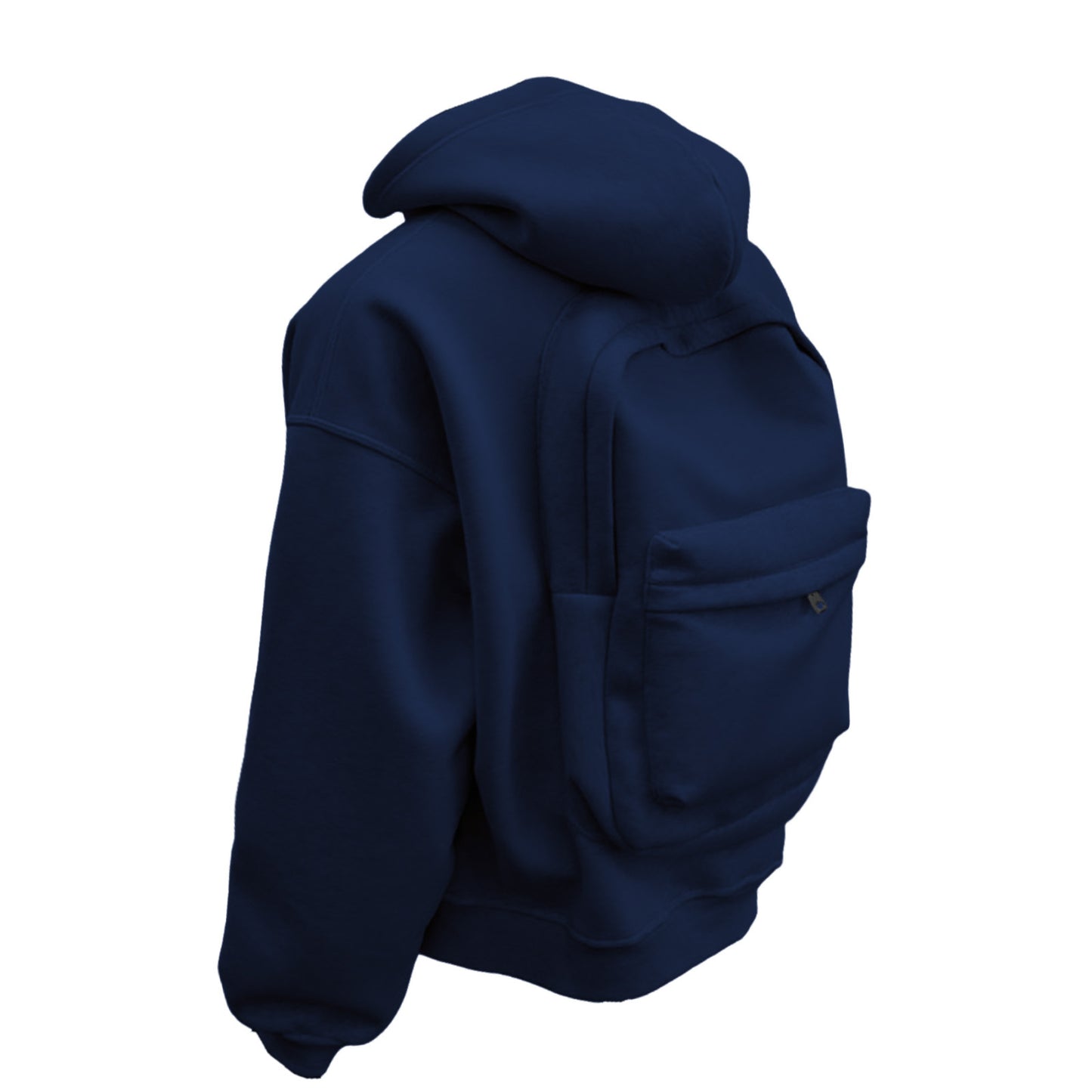 Men's Loose Sports and Leisure Hooded Zipper Sweatshirt