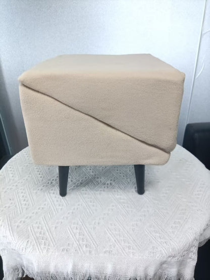 Simple Solid Color Pet Pedal Split Footstool