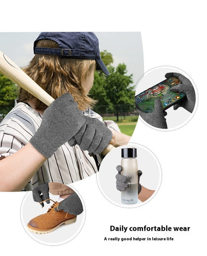 Exercise Workout Training Protective Hand Climbing Riding Pressure Gloves Touch Screen