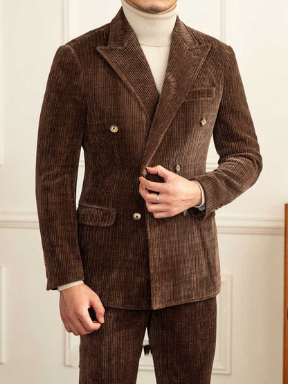 Luxury Double Suit for Autumn and Winter