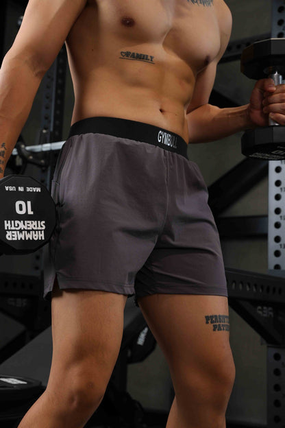 Zipper Pocket Single From No Liner Fitness Quick-drying Shorts
