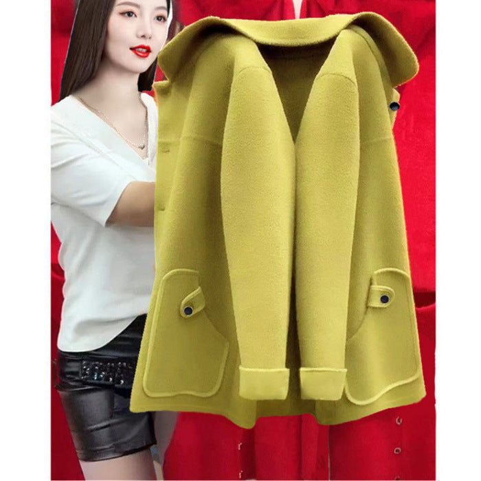 Women's Woolen Coat Outerwear