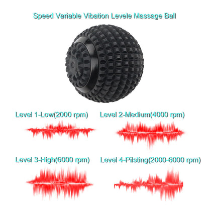 Electric Massage Ball, Four Speed ​​Vibrating Massage