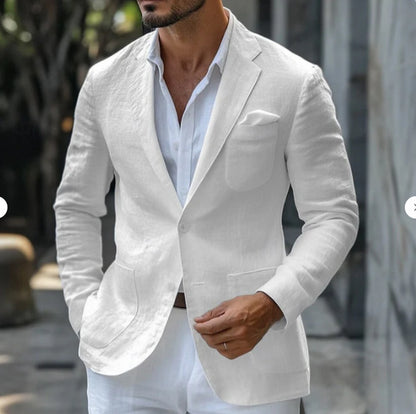 Business Casual Printing Fashionable Men's Jacket