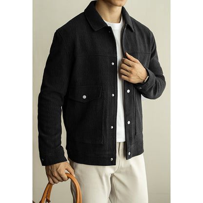 Men's High Texture Jacket for Autumn and Winter - New