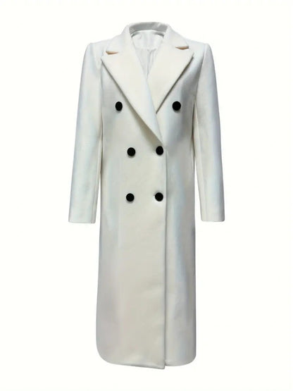 2025 New Women's Coat, Solid Color Coat, Essential For Autumn And Winter, Warm Coat 