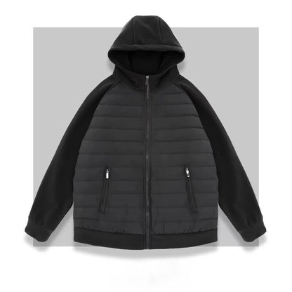 Casual Simple Cotton With Solid Color Coat
