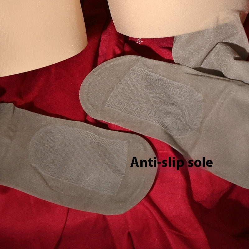 Men's Cat Scratch-resistant 30D Arbitrary Cut Transparent Socks