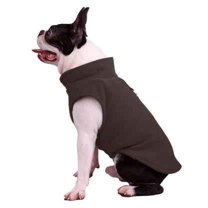 Polar fleece sweater for pets