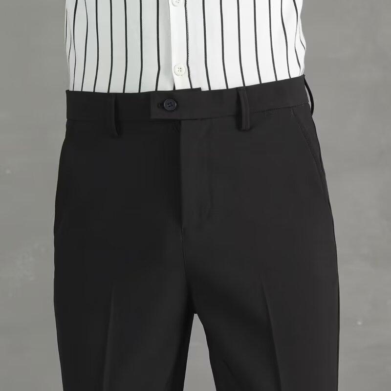 Men's Casual Korean Ankle Suit Pants