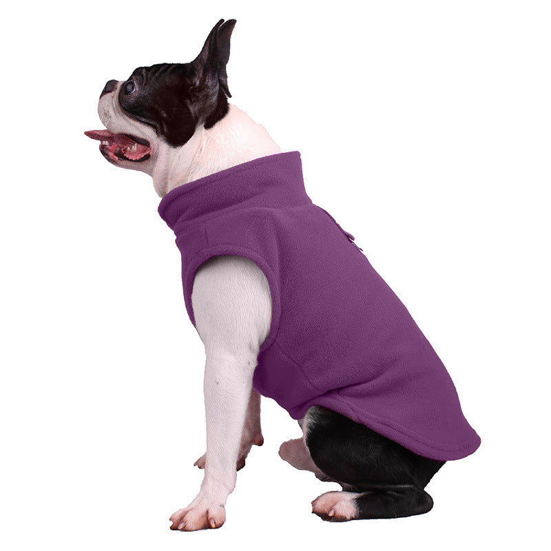 Polar fleece sweater for pets