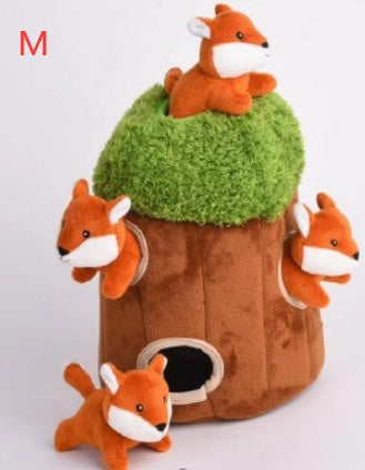 Pet Whispering Molar Plush Toy Raccoon Fox