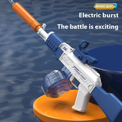 AK47 Electric Water Gun Fully Automatic Shooting Game Beach Entertainment Outdoor Beach Pool Gun Toys For Children Gift