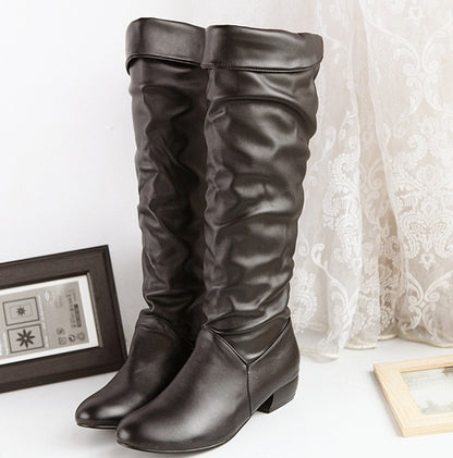 Boots, autumn/winter, short and white, brown, black, high-top boots, women's boots.