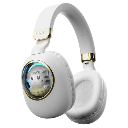 New Shiny Cute Cartoon Pet Wireless Headphones