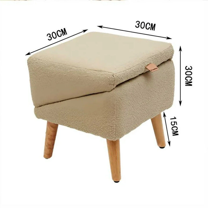 Simple Solid Color Pet Pedal Split Footstool