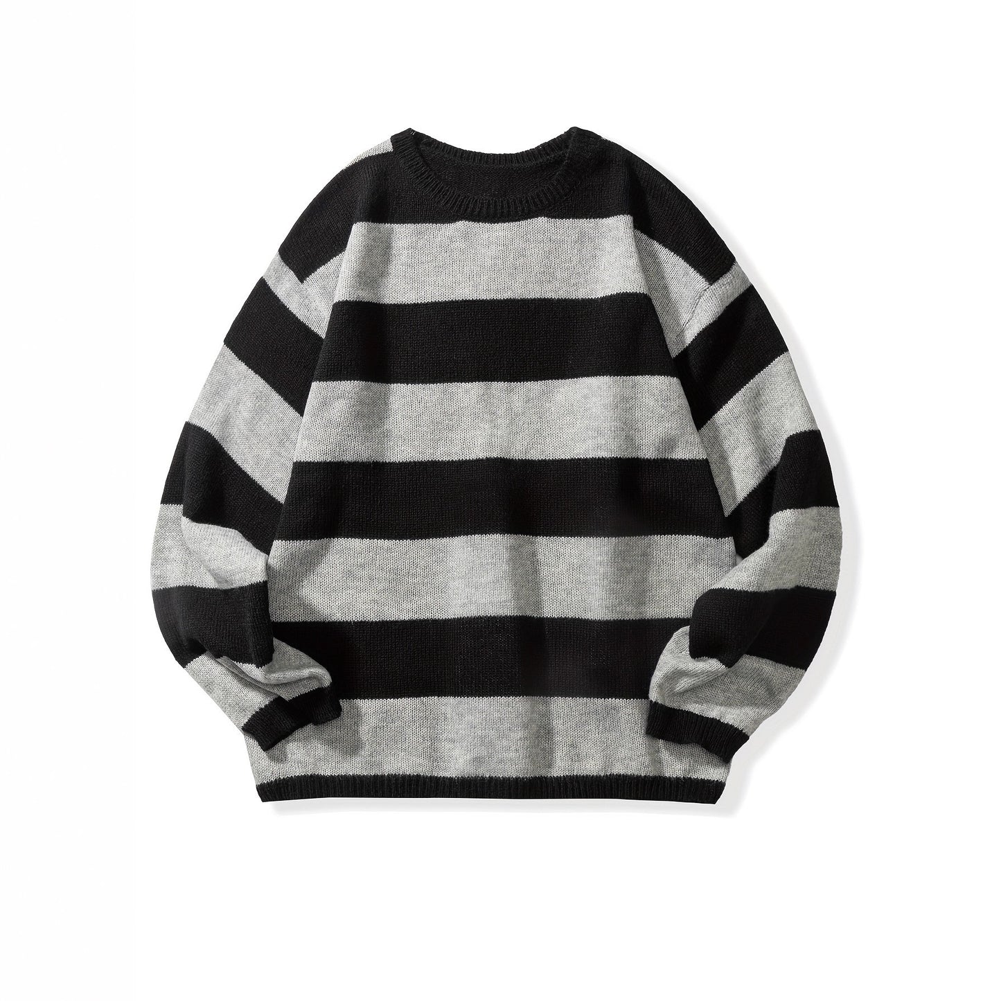 High-quality retro wool sweater, Knitwear Loose American