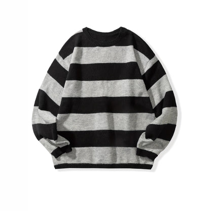 High-quality retro wool sweater, Knitwear Loose American