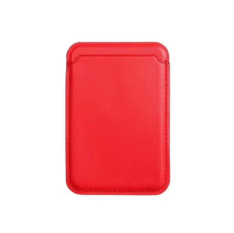 For Magsafe Magsafe Magnetic Luxury Leather Card Holder Wallet Case For 14 Pro Max 13 12 Phone Bag Adsorption Accessories Cover