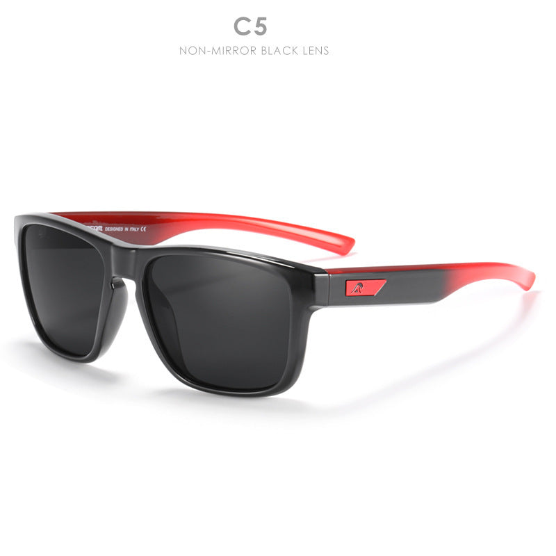 Men's All-match Plastic Real Film Polarized Sunglasses