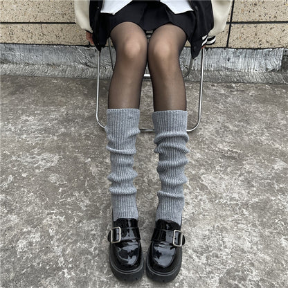 Women's Mid-calf Japanese Thickened Knitting Foot Sock