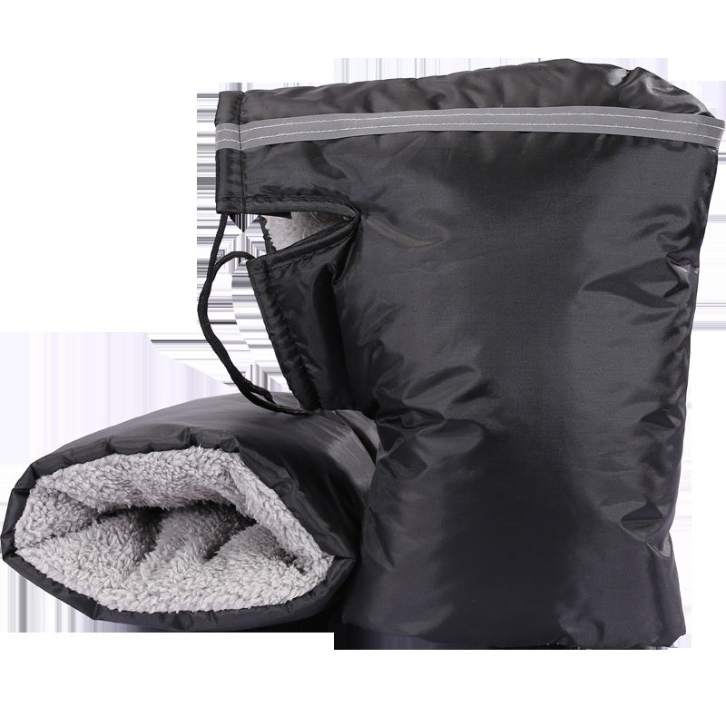 Winter Electric Motorcycle Handle Thickened Waterproof