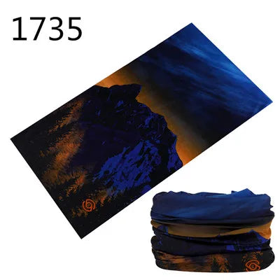 Men Camping Hiking Fishing Scarves Cycling Sports Bandana Outdoor Headscarves Riding Headwear Scarf Neck Mask Tube Magic Scarf