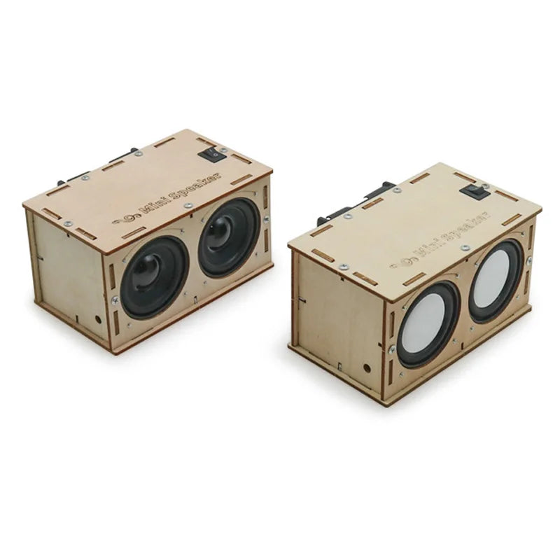 DIY Electronic Sound Amplifier Bluetooth Speaker Box School Science Projects Experiment Kits Science Toys For Children Education