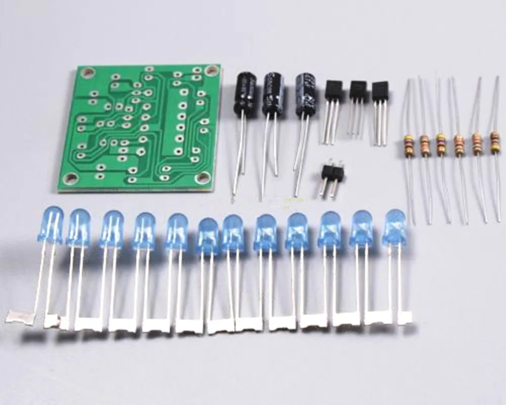 DIY kit electronics LED circuit board kits LED light electronic components DIY manufacturing kit spare parts student laboratory