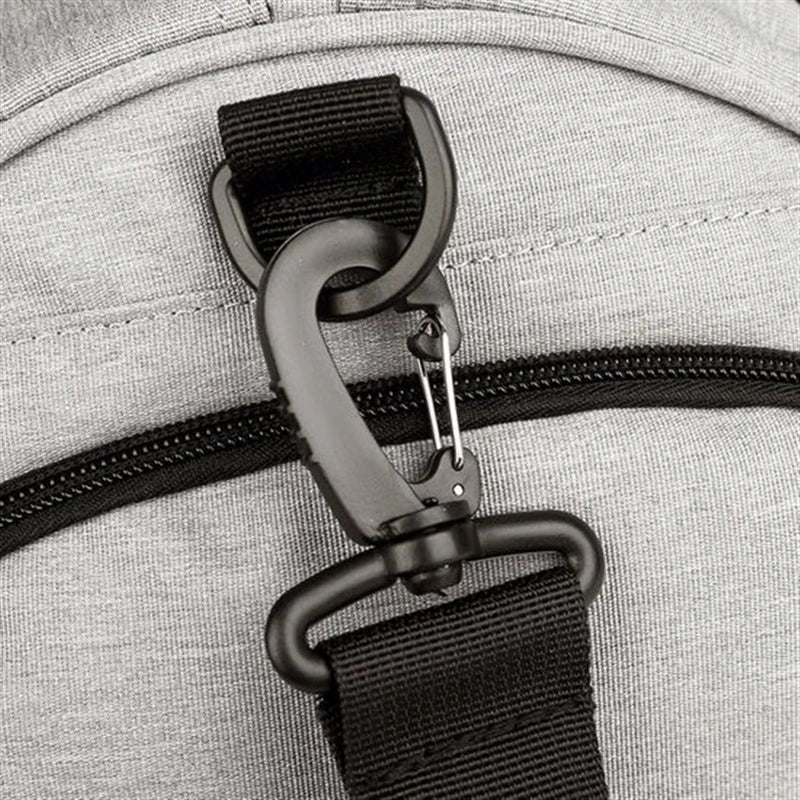 High Quality Durable Waterproof Foldable Sport Gym Bag Light Oxford Cloth Travel Duffel Rock Style Custom Pattern Outdoors
