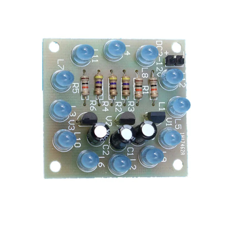 DIY kit electronics LED circuit board kits LED light electronic components DIY manufacturing kit spare parts student laboratory