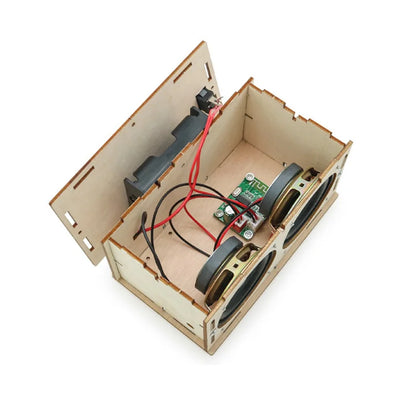 DIY Electronic Sound Amplifier Bluetooth Speaker Box School Science Projects Experiment Kits Science Toys For Children Education
