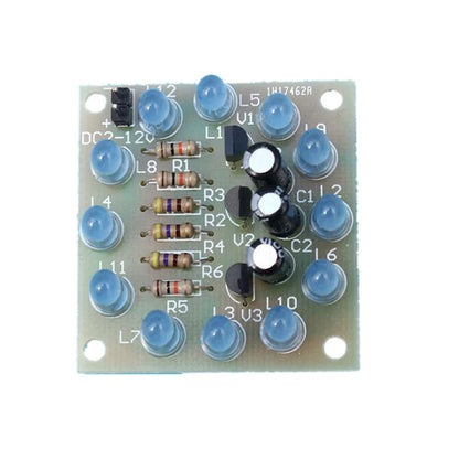 DIY kit electronics LED circuit board kits LED light electronic components DIY manufacturing kit spare parts student laboratory