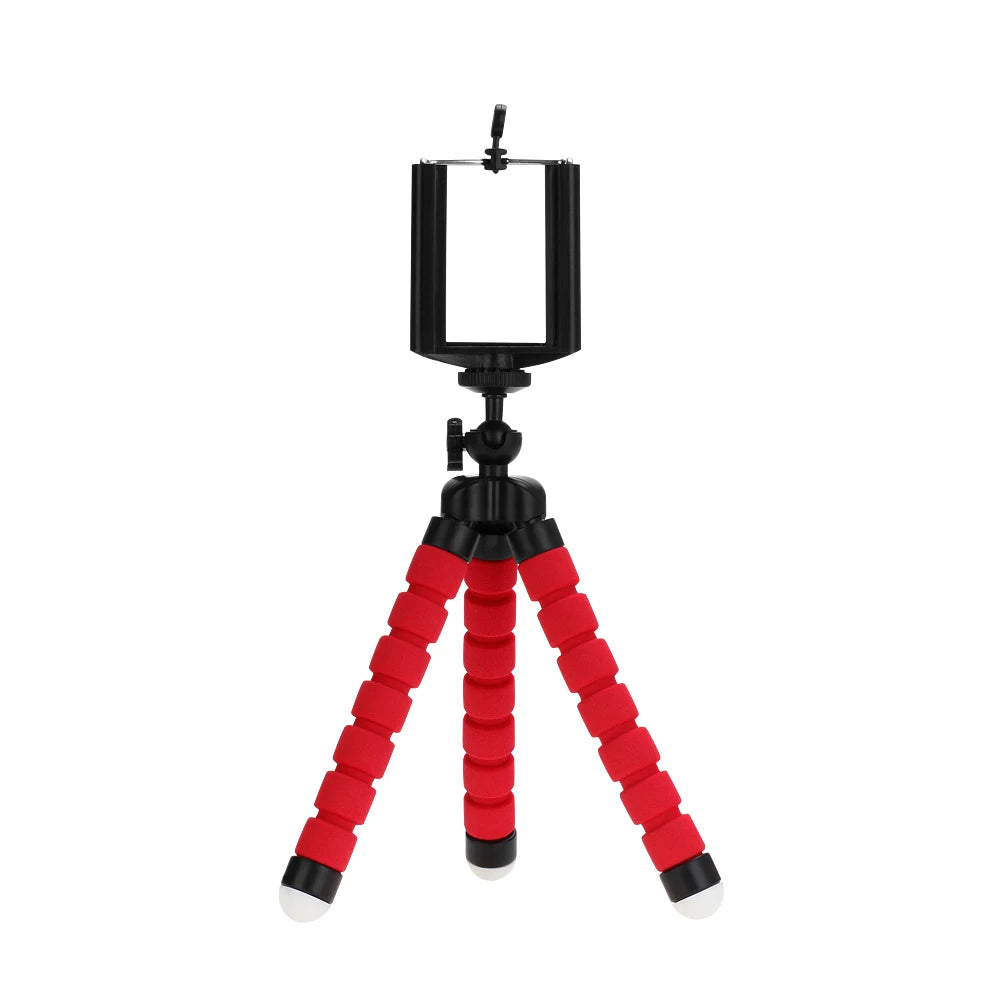 Tripods for cell phones, mini mobile camera holder, smartphone clips, monopod, octopus, tripod stand