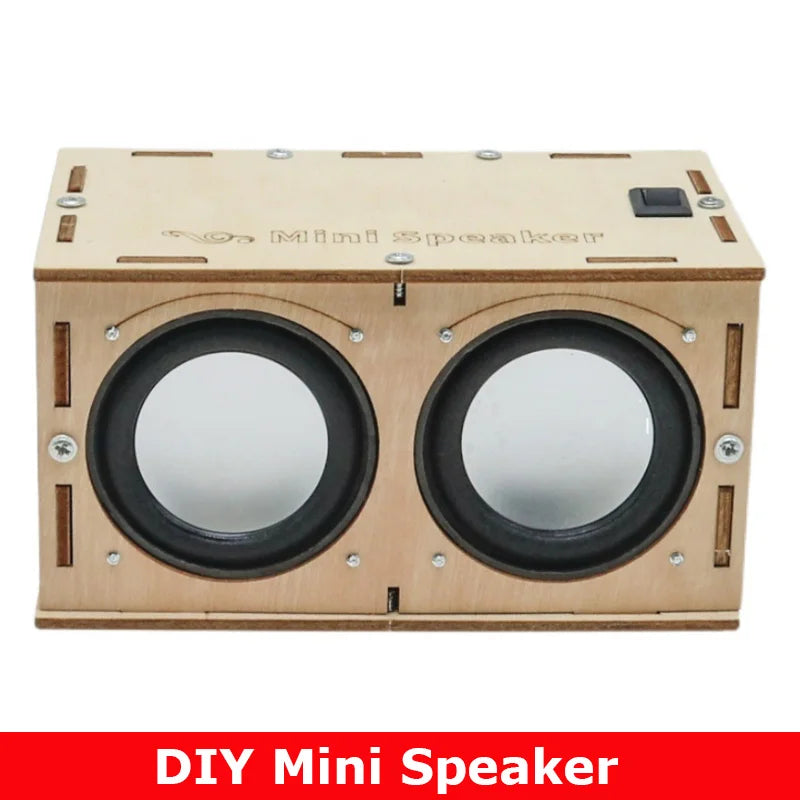 DIY Electronic Sound Amplifier Bluetooth Speaker Box School Science Projects Experiment Kits Science Toys For Children Education