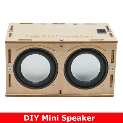 DIY Electronic Sound Amplifier Bluetooth Speaker Box School Science Projects Experiment Kits Science Toys For Children Education