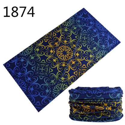 Men Camping Hiking Fishing Scarves Cycling Sports Bandana Outdoor Headscarves Riding Headwear Scarf Neck Mask Tube Magic Scarf
