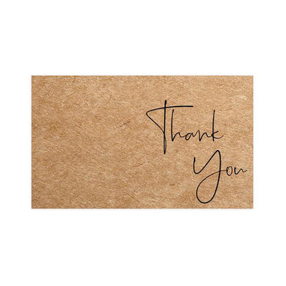 10-30pcs Natural Kraft Paper "beyond grateful" Cards Thank You Card For Small Shop Gift Decoration Card For Small Business Card