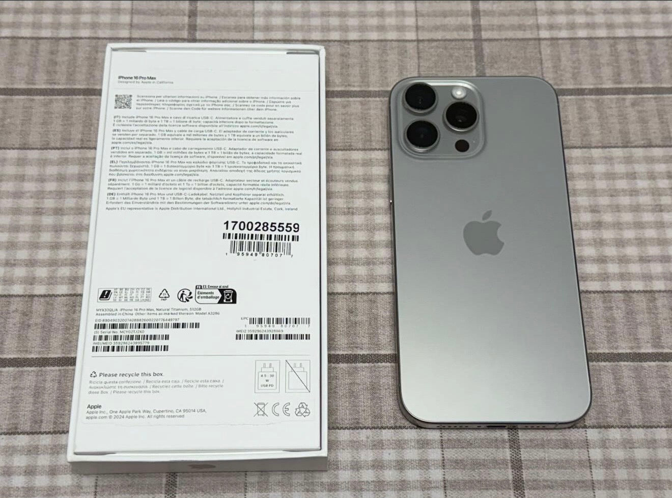 iPhone 16Pro Max
