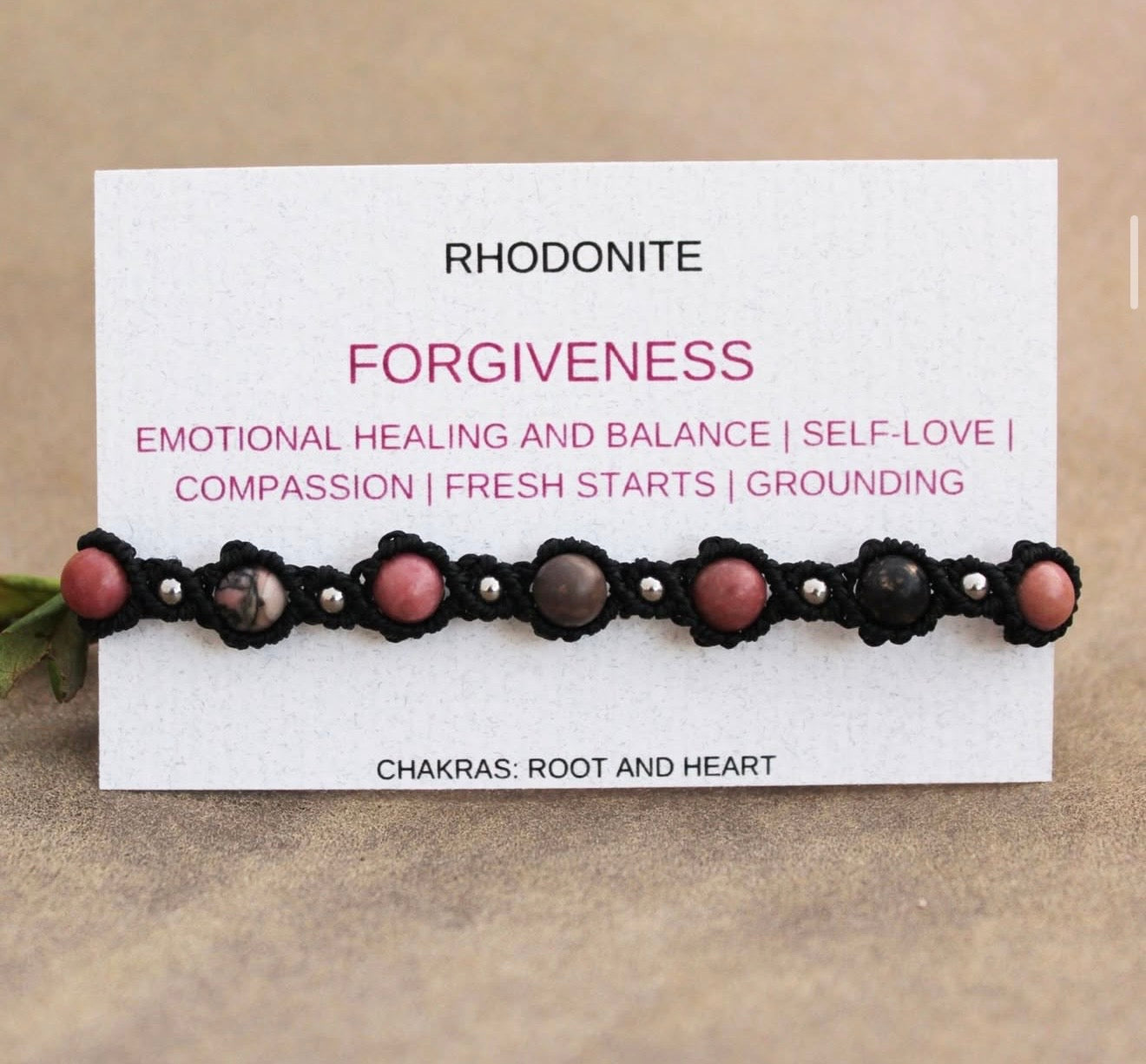 RHODONITE FORGIVENESS