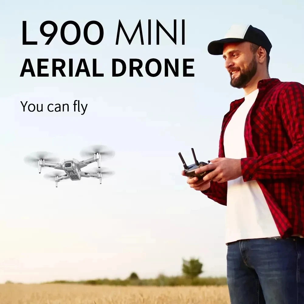 Drone L900 Pro 4K Professional 5G GPS HD Dual Camera Photography Brushless Foldable RC Quadcopter 1.2KM Range Drones Toys