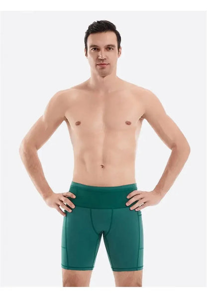Mul-Pockets Compression Shorts 3.0 Mens Marathon Running Shorts Quick Dry Exercise Training Jogging Cycling Fitness Tight Shorts