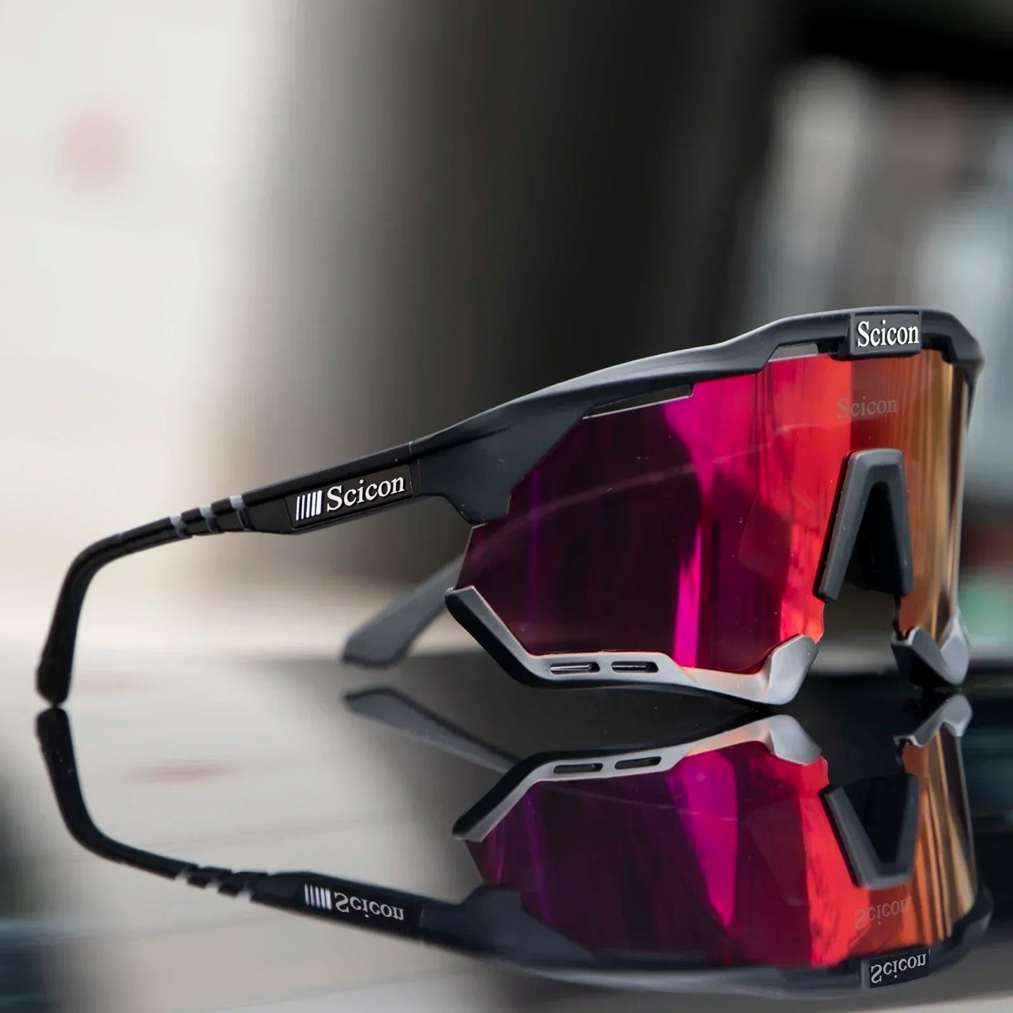 SCICON Polarized Cycling Glasses Mountain Bicycle Glasses Road Bike Cycling Eyewear Men Women Outdoor Sports Cycling Sunglasses