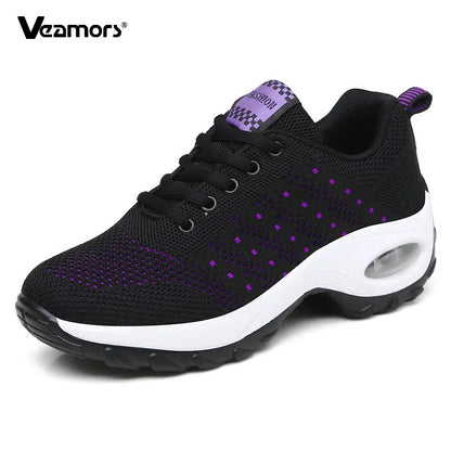Women Running Shoes Breathable Casual Shoes Outdoor Light Weight Sports Shoes Casual Walking Sneakers Tenis Feminino Shoes