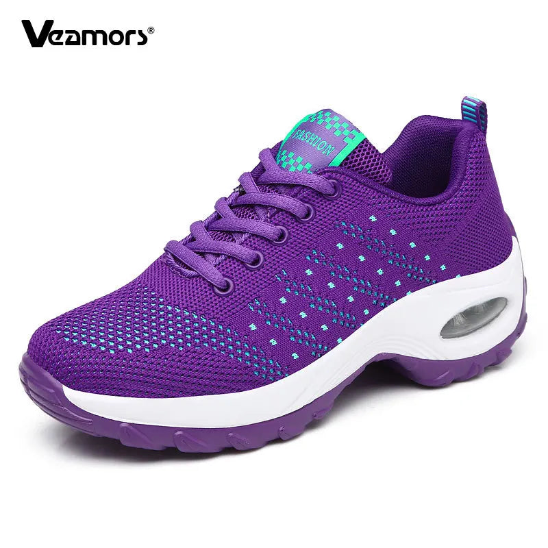 Women Running Shoes Breathable Casual Shoes Outdoor Light Weight Sports Shoes Casual Walking Sneakers Tenis Feminino Shoes