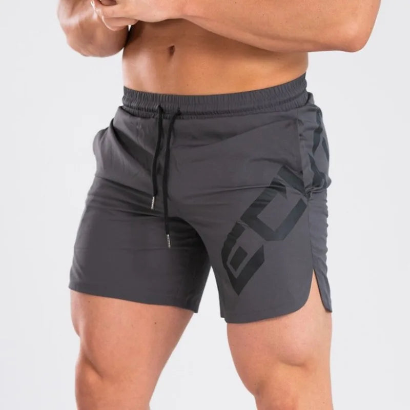 Men's Summer Gym Fitness Skinny Casual Shorts Man Sports Muscle Quick Dry Basketball Short Pants Beach Running Jogger Sweatpants