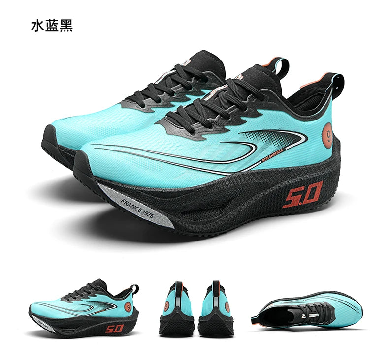 Running Shoes Speciality Carbon Board Marathon Men Sports Breathable Lightweight Women's Comfortable Athletic Nonskid Sneakers﻿
